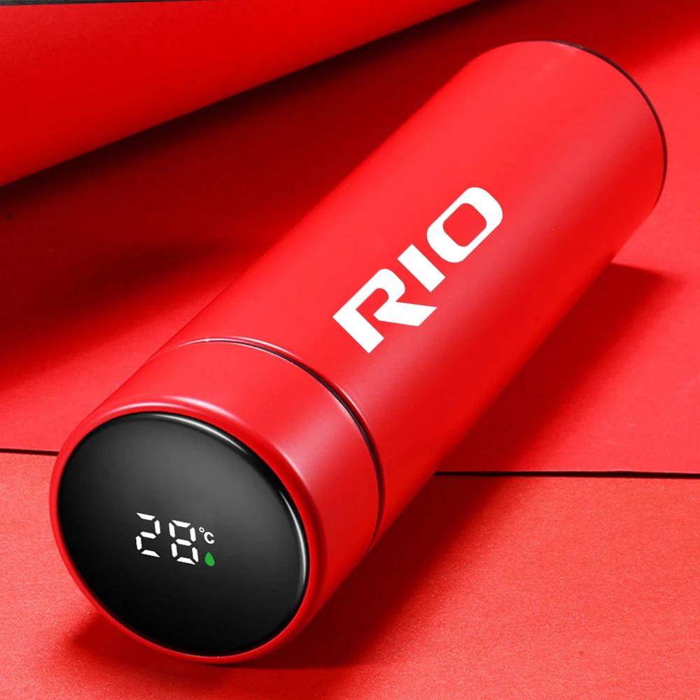 Carro Inteligente Thermos Caneca, Copo Garrafa de Água, Acessórios Automóveis para Kia Rio, Picanto, Ceed, Forte, Optima, Sedona, Cadenza, K9, Telluride - Image 1