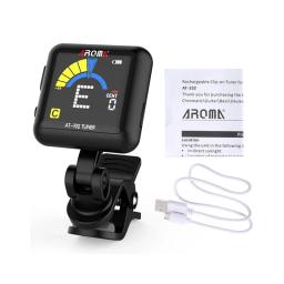 Acouway-afinador eletrônico para guitarra, cavaquinho, violino, baixo, clip-on, afinador cromático, rotação de 360 graus, modelo 5 - Image 5