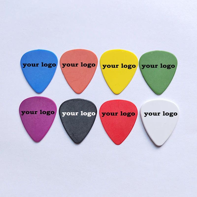 Delrin-Escolhas personalizadas da guitarra acústica, palheta, forma padrão, espessura 0.5mm, 0.73mm, 1.14mm, 2.0mm - Image 1