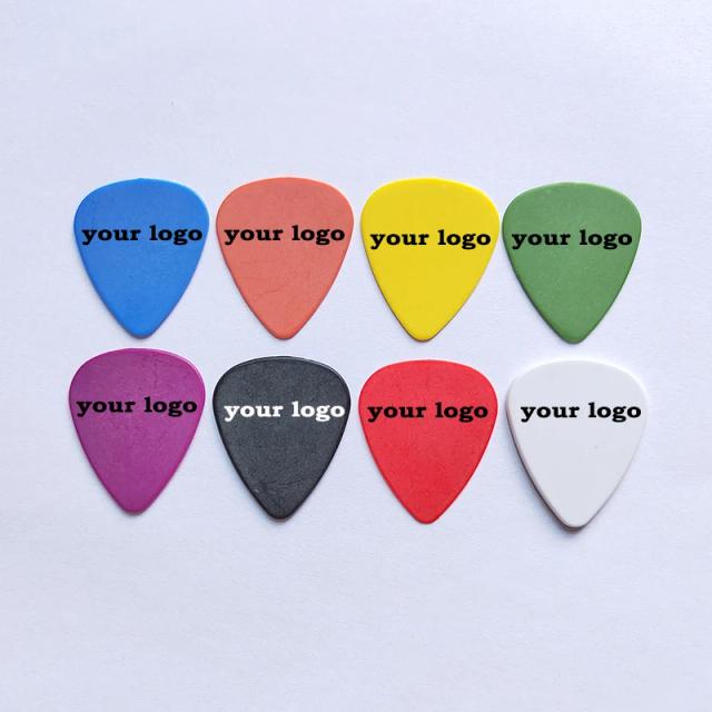 Escolha Personalizada de Palhetas em Delrin para Guitarra Acústica nas Espessuras 0.5mm, 0.73mm, 1.14mm e 2.0mm