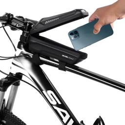 SELVAGEM HOMEM-Rainproof Hard Shell Saco de Bicicleta, Big Capacidade Top Tube Bag, Acessórios de bicicleta - Image 5