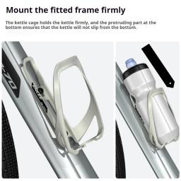 ENLEE-Ultraleve Bicicleta Water Bottle Cage, Suporte para garrafas, Soquete, Acessórios de ciclismo de estrada, Leve, MTB, Mountain Bike - Image 3