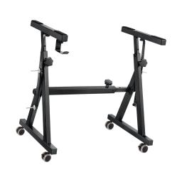 Suporte de teclado em forma de z para iniciantes, rotação ajustável, suporte do teclado musical, se encaixa 54, 61, 88 teclas, pianos - Image 2