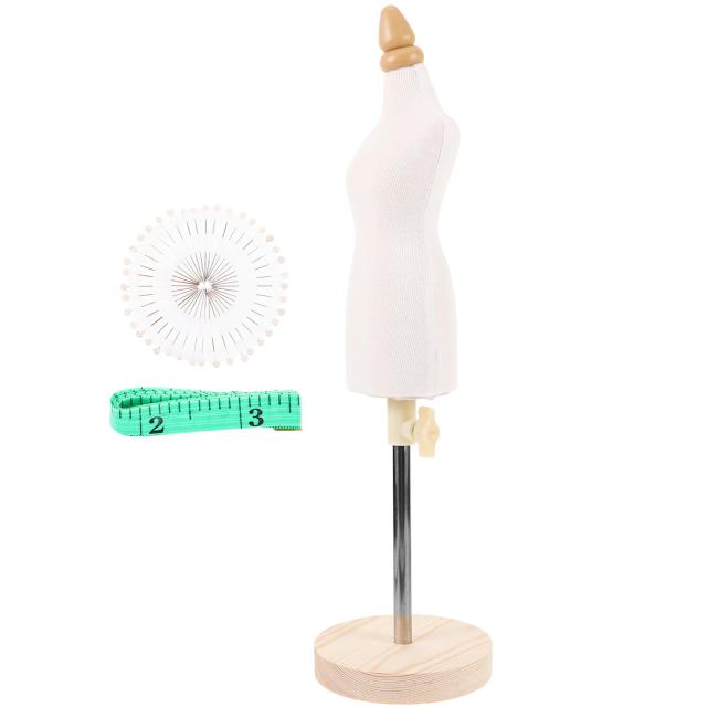 Vestido Expositor em Miniatura para Alfaiates e Costureiras - Suporte de Costura Tamanho 1/4