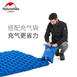 Naturehike-colchão de ar leve, impermeável à umidade, nylon, tpu inflável, tapete de acampamento para 2 pessoas, almofada de dormir - Image 4