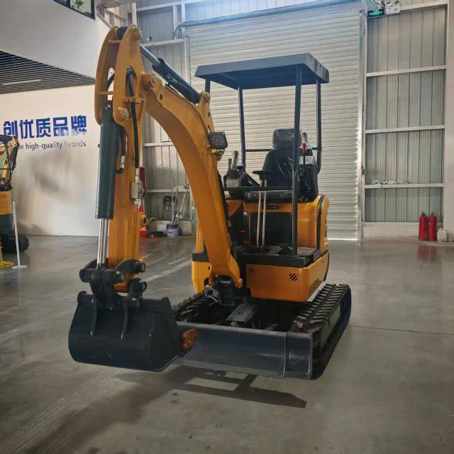HaiLian Mini Escavadeira Retroescavadeira 2 Toneladas Motor Yanmar