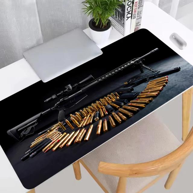 Mouse Pad Gamer de Precisão 80x40cm com Base Antiderrapante e Superfície Lavável