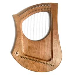 Portátil Profissional Lira Harpa, 22 Cordas, Luxo Rosewood, Escala Diatônica, Performance Musical, Instrumentos de Cordas Raras - Image 1