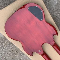 Guitarra elétrica de cabeça dupla, 12 cordas, guitarra elétrica de 6 cordas - Image 2