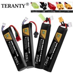 1 PCS Bateria para pistola de água RC 3S 11,1v 2500mAh 452096   Bateria lipo para airsoft bb pistola de ar brinquedos elétricos armas peças t/tamiya plug - Image 1