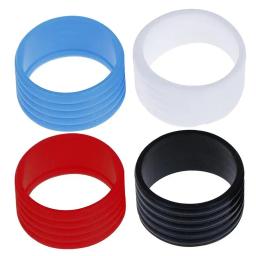 Raquete de tênis com borracha anel, raquete banda, Overgrips elásticos, 4pcs - Image 1