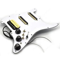 1 pçs ssh pickguard captador de guitarra elétrica fiação carregado prewired pickguard ssh guitarra pickguard scratchplate captador conjunto - Image 2