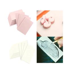 Blocos de escultura em borracha, artesanato fácil de usar, projeto DIY, fabricação de selos para iniciantes, estampagem, impressão, manual, 10pcs - Image 4