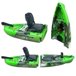Caiaque de pesca modular para esportes aquáticos, caiaques de emenda, três seções, pesca oceânica, caiaque para esportes aquáticos - Image 5