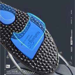 Palmilhas de Absorção de Choque Esportivo Atualizado, Alto Elástico, Running Sneakers Pads, Desodorante Rebound, Almofada Confortável para Pés - Image 4