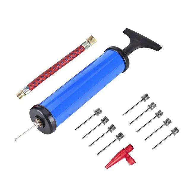 Kit Completo de Adaptadores para Inflador: Bomba com Válvula para Bolas de Basquete, Futebol, Voleibol e Balões