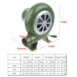 Ventilador poderoso para churrasco, ventilador elétrico para churrasco, ventilador elétrico ferro AC100-240V 2900rpm reino - Image 6