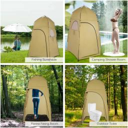 Barraca Pop Up Camping Ultraleve Portátil, Banho de chuveiro ao ar livre, Mudando Quarto, Abrigo da Tenda, Praia Privacidade WC, 2023 - Image 6
