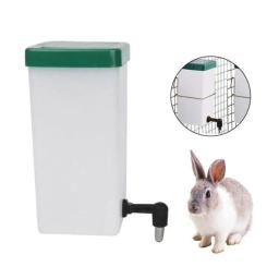 Bebedor plástico automático para coelho, água e pet alimentador, dispensador gaiola, suprimentos de alimentação - Image 2