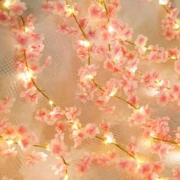 Artificial rosa flor de cerejeira videira usado para casamento noiva decoração jardim arcos cortinas decoração do quarto festa seda decoração ao ar livre - Image 5