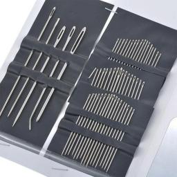 Grande Eye Costura Agulhas Set, Bordado Thread Needle, Acessórios de costura, Adequado para tricô, Quilting - Image 2