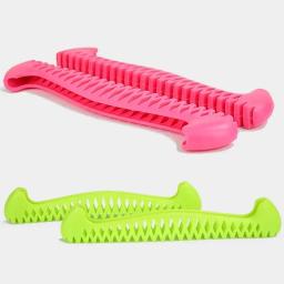 Caminhada tpu patinação no gelo lâmina capa figura skate patins de hóquei ajustável evitar punctura lâmina escalável manga - Image 5