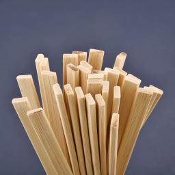 Fatia de passador de bambu plana para artesanato e modelismo, materiais para móveis bricolage, durável, modelo de construção, ferramenta para madeira, 5-40cm - Image 6