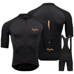 Shorts de ciclismo manga curta masculino, conjunto suspensórios, camisa jersey, roupas de ciclismo ao ar livre, verão, nova chegada, 2023 - Image 1
