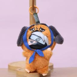 Naruto besta de cauda série brinquedos de pelúcia bonito sasuke sakura bonecas de vinil kawaii gaara hinata kakashi saco chaveiros para presente aniversário - Image 6