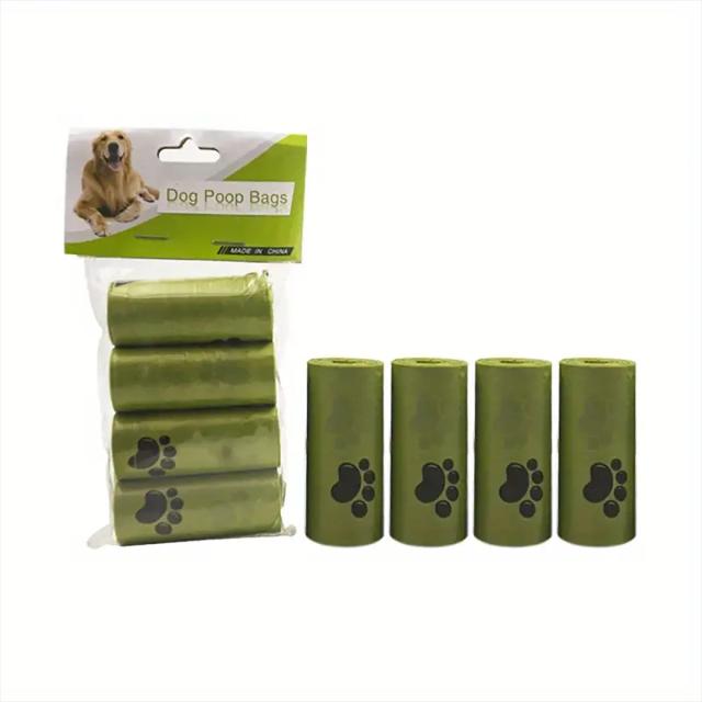 Sacos de Lixo para Cães Ecológicos e Vedados - Biodegradáveis e Ideais para Uso ao Ar Livre