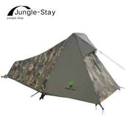 Barraca De Toldo De Acampamento, Material De Viagem, Equipamento De Caminhada Natureza, Tendas De Uma Pessoa, Abrigos De Caminhada, Entretenimento Esportivo - Image 1