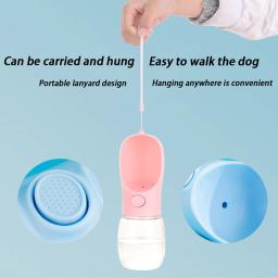 Suprimentos portáteis de água potável para cães e gatos, Materiais de qualidade alimentar, Garrafas De Água Pet Ao Ar Livre, Pode ser pendurado - Image 3