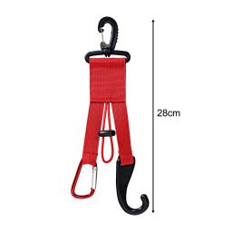 Multipurpose Dugout Gear Hanger, Hold Bats Chapéus e Luvas, Compact Fits in Any Bags, Suporte para garrafa de água, Organizador - Image 6