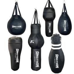 Saco de boxe pendurado em forma de pêra lágrima microfone gancho saco de boxe para adultos e crianças fitness luta - Image 4
