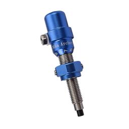 Êmbolo de almofada para tiro com arco, cores azul, parafuso de pressão, botão de clique de ação para arco recurvo - Image 2