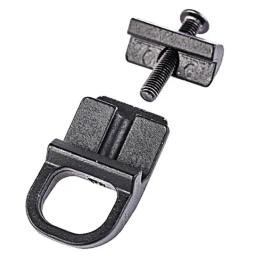 Ao ar livre tático quadrado cordão sling montagem giratória qd arma rifle ak caça airsoft m416 acessórios ar15 metal fivela espingarda - Image 4