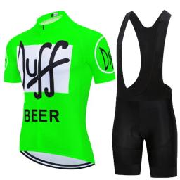 Conjunto de camisas de ciclismo dos homens verão 2024 duff vermelho mtb bicicleta manga curta roupas ao ar livre secagem rápida ropa de ciclismo hombre - Image 3
