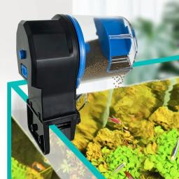 Alimentador Automático Do Tanque De Peixes, Tempo Inteligente, Alimentador Goldfish, Alimentador De Aquário, Aparelho De Alimentação De Aquário, Capacidade - Image 1