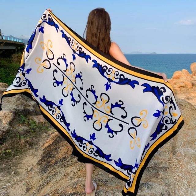 Pareo de Praia Feminino: 23 Estilos de Protetor Solar em Tecido 90x180cm