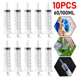 Seringas plásticas sem agulha para alimentação animal, Seringas descartáveis, Seringa de cola, Ferramentas de cozinha, Bulk, sem agulha, 60 ml, 100ml - Image 2