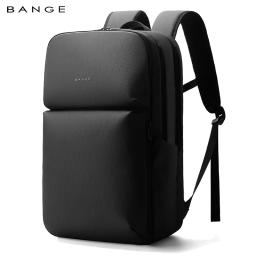 BANGE Mochila de viagem inteligente à prova d'água, mochila de transporte aprovada para voo de negócios, grande capacidade, mochila para laptop de 16 polegadas para homens - Image 1