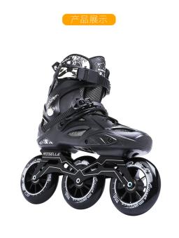 Original ROSELLE RX6 Patins De Velocidade Skate Em Linha Rua 3X110mm Rodas Quadro Luta Corrida Grande Roda Rápido Patins Única Linha - Image 5