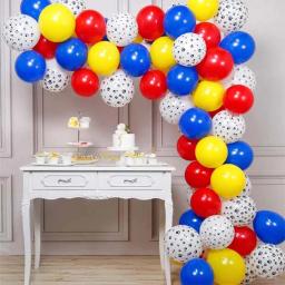 1 conjunto de balões de látex para animais de estimação, pata de cachorro, tema animal, decoração de festa de aniversário, guirlanda, kit de arco, globos de ar, brinquedos infláveis para crianças, fornecimento - Image 4