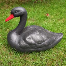 Plastic Swan Decoy, Caça Armadilha, Pest Garden, Defesa Deter, Pássaro Falso, Decoy - Image 2