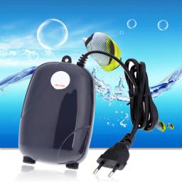 Aquário Bomba de Ar Fish Tank, Mini Compressor, Single, Double Outlet, Válvula, Tubo, Acessórios aquáticos, 220V, 3W, 5W - Image 5