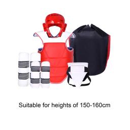Multifuncional Professional Taekwondo Protective Gear Set, Groin Guard, Uniforme para Casa, Ginásios, Instalação simples - Image 6