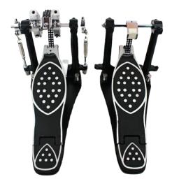 Pedal de pedal duplo para bateria, corrente dupla, pedal duplo, martelos de pedal duplo, acessórios de percussão profissional - Image 6