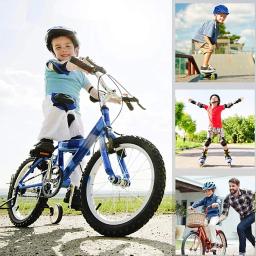 Almofadas de joelho e cotovelo para crianças, Guards Protective Gear Set, Equipamento de segurança para patins, Ciclismo, Bicicleta, Skate, Esportes - Image 6