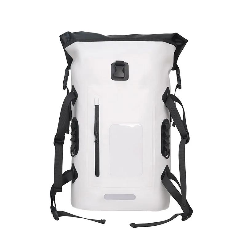 Mochilas de natação para praia, saco seco, mochila de praia, rafting surf e mergulho sacos, grande capacidade, molhado e seco, XM270, 32L - Image 1