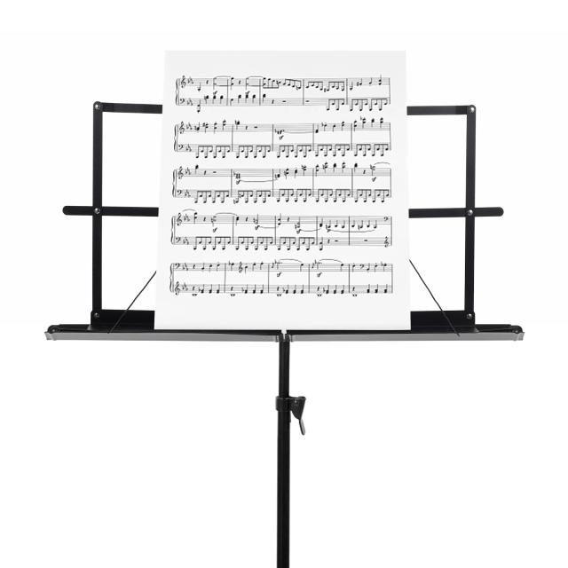Suporte Dobrável para Música e Leitura de Livros - Ideal para Tablets e Pianistas Estudantes